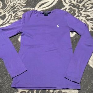 Ralph Lauren sport lavender pull over. Like new